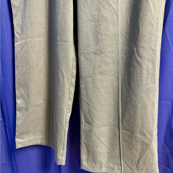 Ryegrass Wide Leg Cropped Trousers Olive Green true color 16 Stretch Culotte Fal - Picture 3 of 13